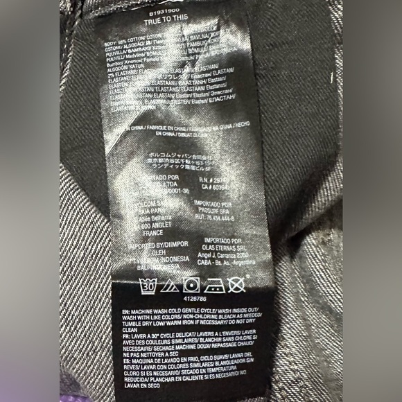 Volcom Women bottom Not Over It Overall, Black, Size S (4/6) - Picture 6 of 6